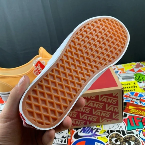 Vans Authentic Light Orange Womens Various Size